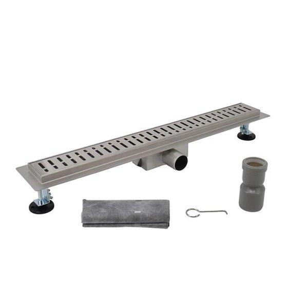 PROFIL M WAVE 700 zuhanyfolyóka szálcsiszolt inox