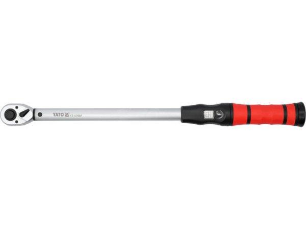 YT-07697 Ablakos nyomatékkulcs 1/" 50-330 Nm