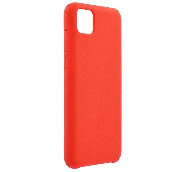 Szilikon telefonvédő (matt) PIROS Huawei Y5p, Honor 9S