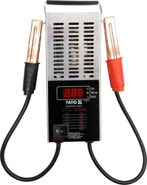 YT-8311 Digitális akkuteszter 12V digit CCA 150-1400A