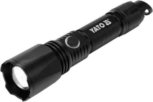 YT-08559 Zseblámpa LED 10W 900LM IP64, LI-ION 3,7V