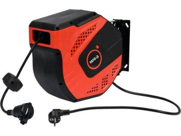 YT-81221 Automata kábeldobos hosszabbító 20+1m IP34