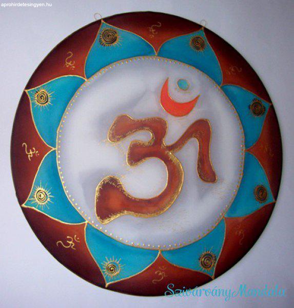 3/1. OHM - Mandala - selyem mandala-35cm