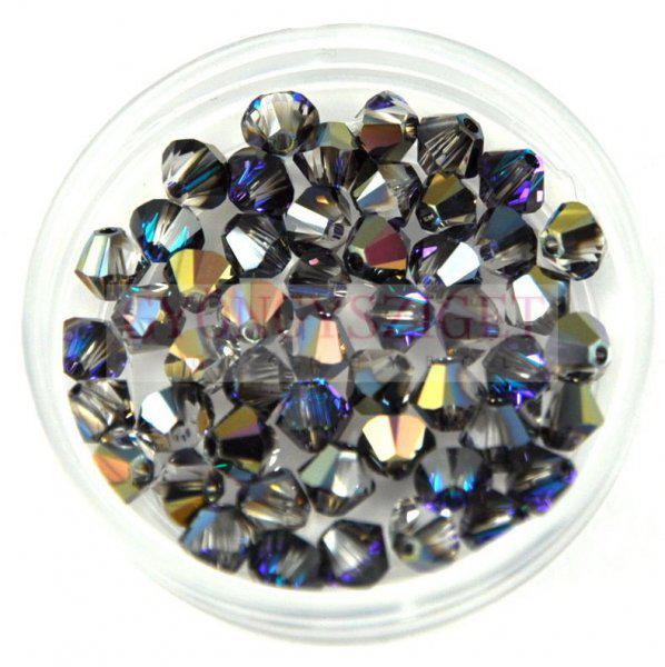 Swarovski bicone 4mm - Crystal Heliotrope