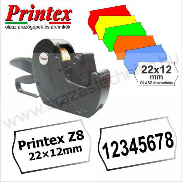 PRINTEX Z8/2212 árazógép (8 karakter)