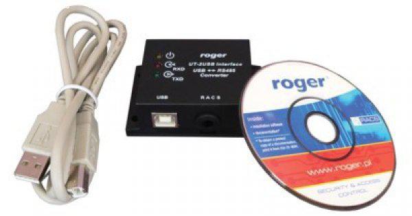  ROGER UT2USB Kommunikációs interfész a vezérlő és a számítógép
összekapcsolásához USB porton keresztül