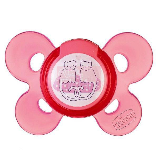 Chicco Physio Comfort Játszócumi 4hó+ #pink