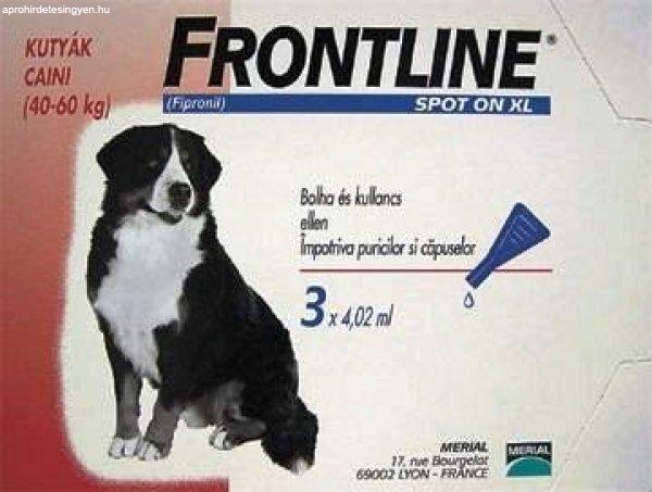 Frontline Spot On Kutyáknak XL - 3 db