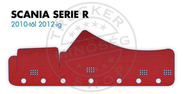 Műszerfal borítás Scania R széria (2010-től) piros