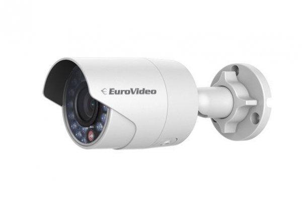  EuroVideo EVC-IP-BL2AP4S 2 MP IP kompakt kamera, 25 fps, 0,01 Lux, 4 mm optika,
ICR, 30 m IR, 12 VDC/PoE