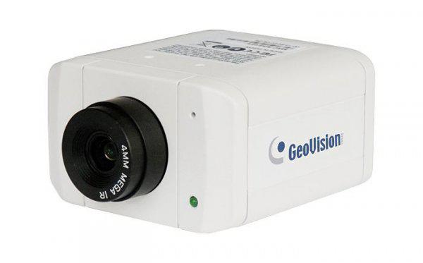  Geovision GV IP BX1500F12 IP box kamera, 1,3 MP, 30fps@1280x1024, f=12mm,
(F/1,2)