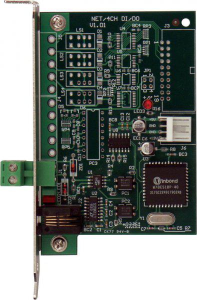 GV NET CARD RS 232-485 BELSŐ KÁRTYA INTERFACE KÁRTYA GV RENDSZERHEZ