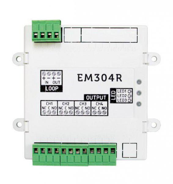 Inim IMT-EM304R 4 relé kimenettel rendelkező Inim modul