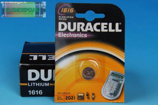 Duracell DL CR 1616 CR1616 3V Lithium B1