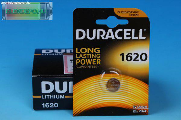 Duracell Lithium CR1620 3V NEW BL1