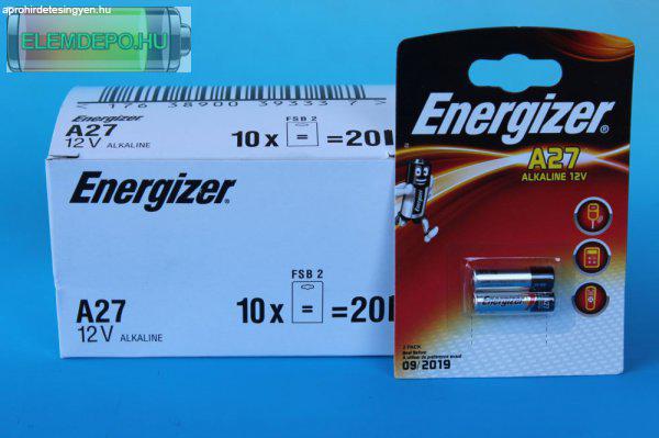 Energizer A27 12V B2 1db elem 