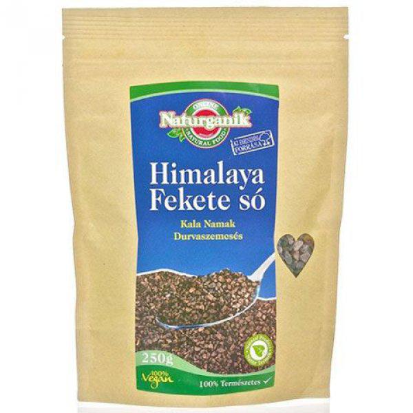 NATURMIND NATÚR FEKETE SÓ FINOM 250G