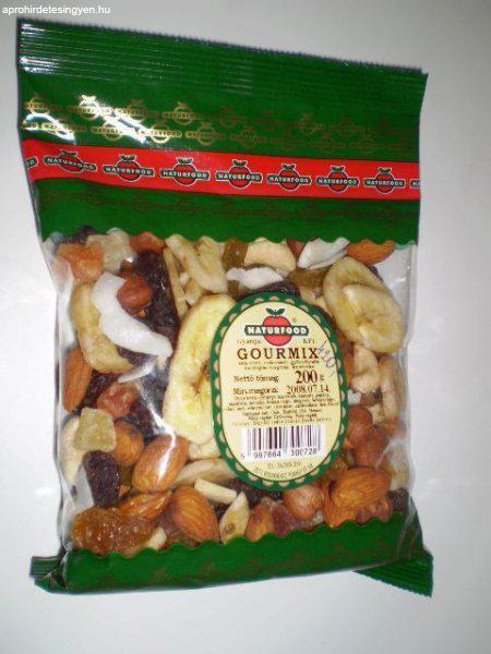 NATURFOOD GOURMIX ASZALT GYÜMÖLCSKEVERÉK 100G