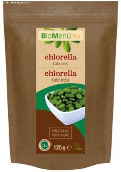 BIO BIOMENÜ CHLORELLA POR 125G