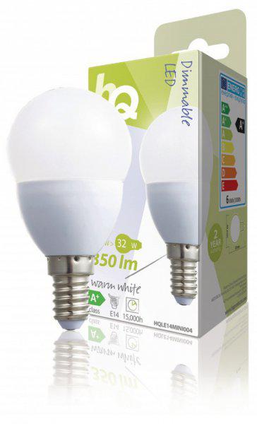 LED Lámpa E14 Szabályozható Mini Globe 5.5 W 350 lm 2700 K