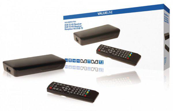 Full HD DVB-T2 Vevőkészülék 1080p Szabadon Fogható (FTA)