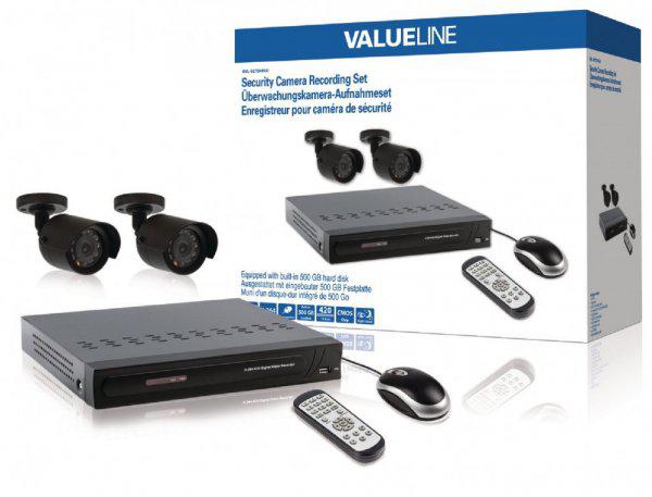 CCTV Szett HDD 500 GB / 420 TVL - 2x Camera