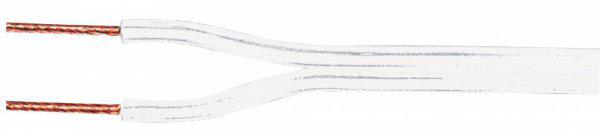 Hangszóró Kábel Tekercsben 2x 1.00 mm˛ 100 m Fehér
