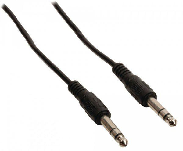 Sztereó Audio Kábel 6.35 mm-es Dugó - 6.35 mm-es Dugó 3.00 m