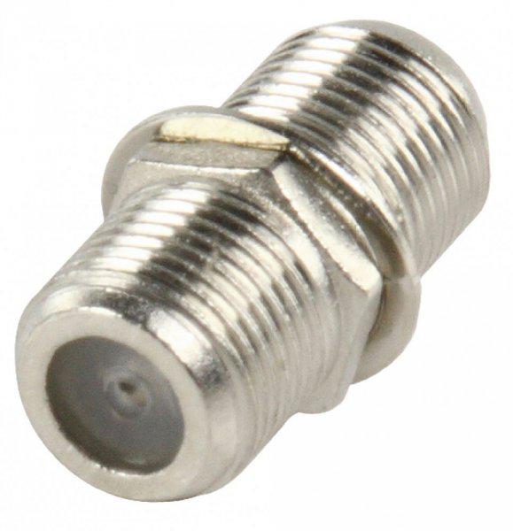 Antennaadapter F Aljzat - F Aljzat Ezüst