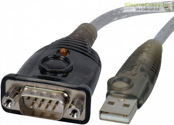 USB-soros RS232 átalakító