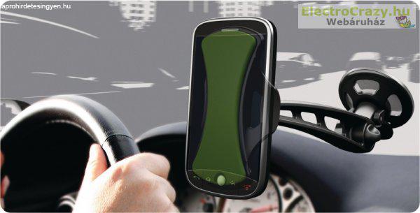 Universal Smartphone Mount In-Car Black/Green
