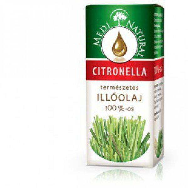 MediNatural 100%-os Citronella illóolaj (10 ml)