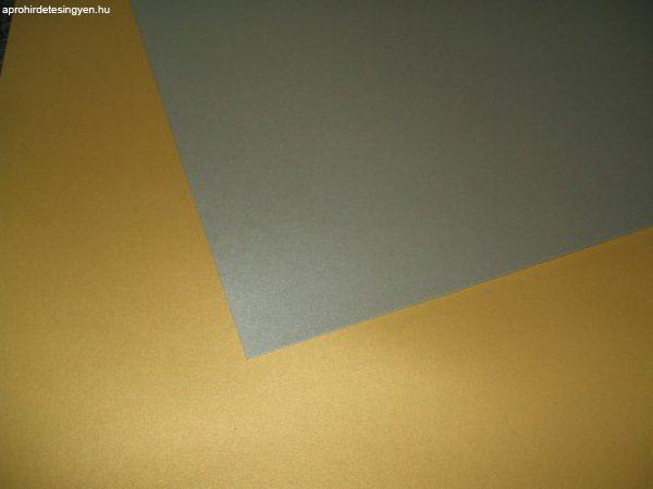 Fotókarton metál 2 színben 50x70 cm - arany
