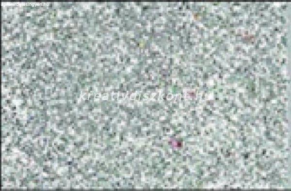 Glitteres dekorgumi lap - A4 ezüst SBUG04