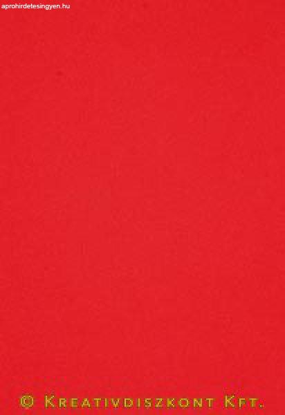 Dekorgumi 20 x 29 cm-es, 12 színben, piros