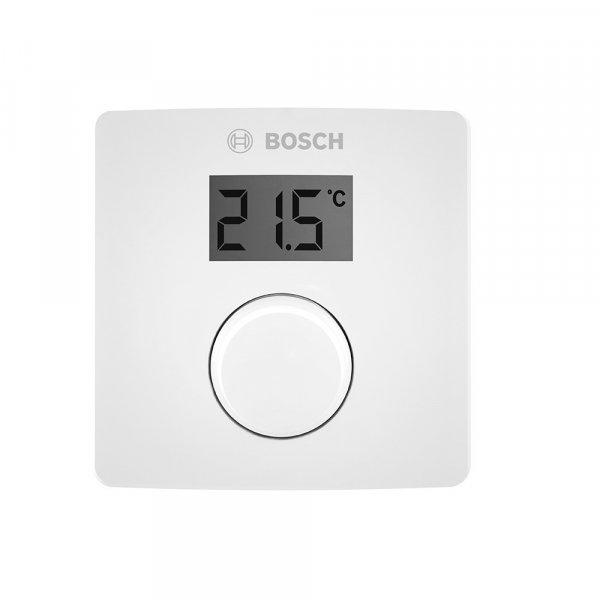 Bosch CR 10 kézi vezérlésű szobatermosztát, LCD kijelzővel