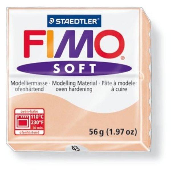 Gyurma, 56 g, égethető, Fimo Soft, bőrszín (FM802043)